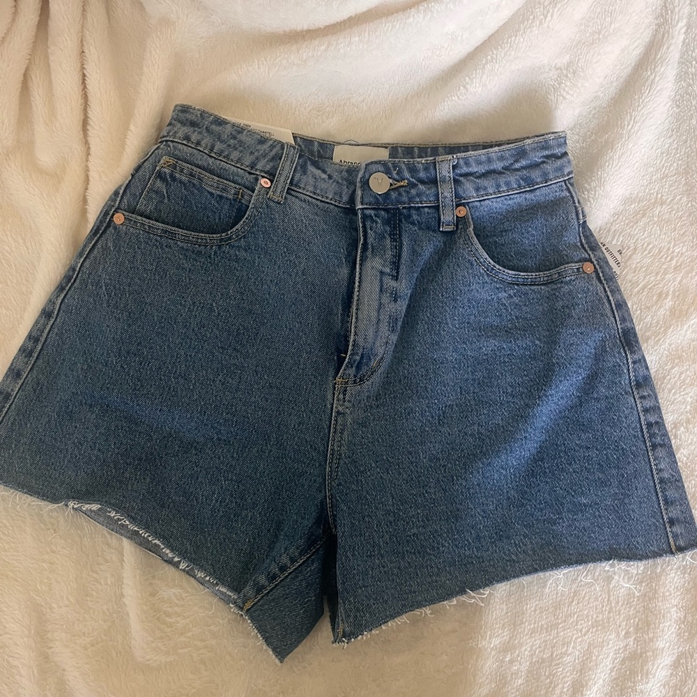 Abrand A Venice Short Mid-Vintage Blue size 25 / AU 7 NEW UNWORN WITH TAG